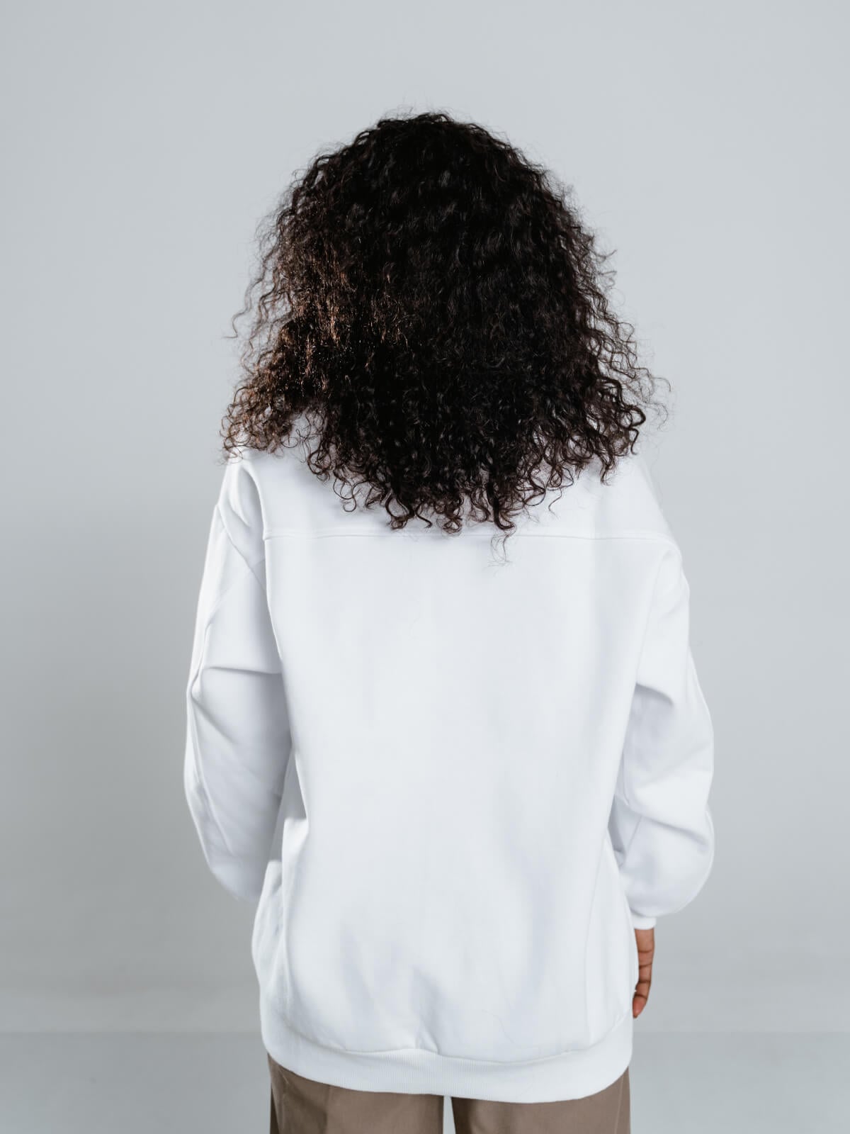 Produits en promotion 10 sweat blanc écoresponsable oversize femme