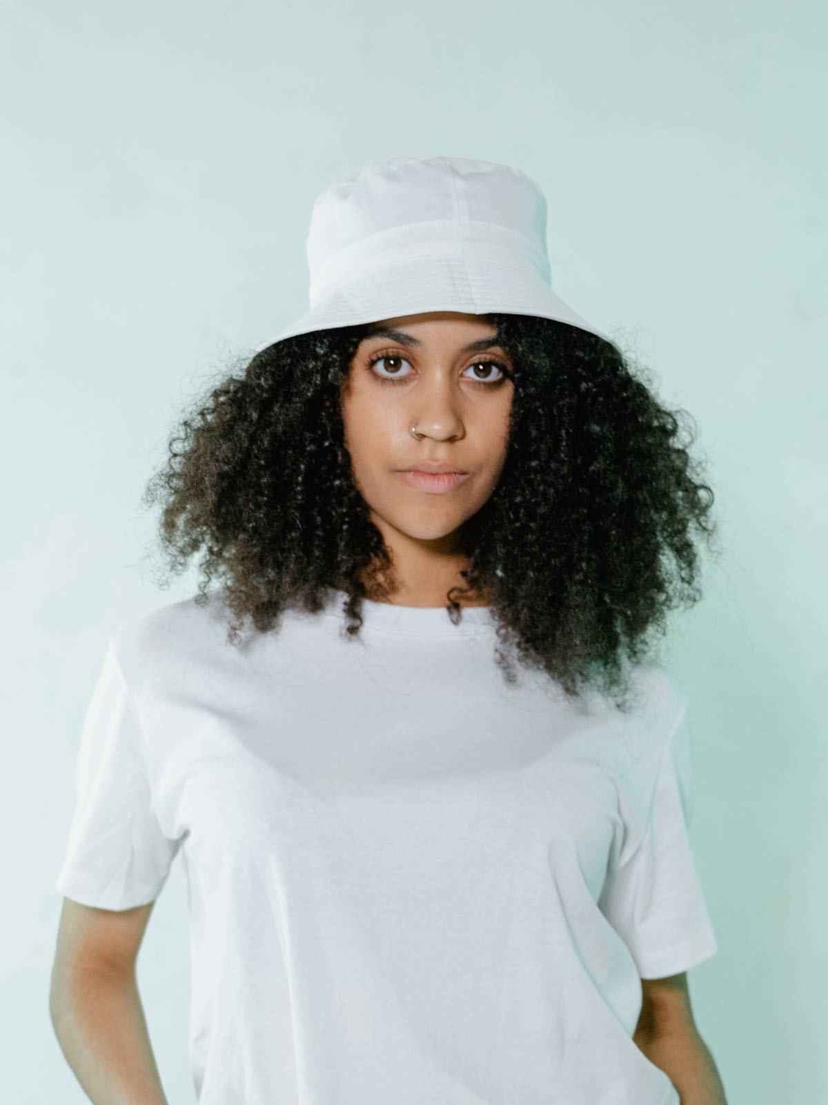 bob blanc écoresponsable unisexe style minimaliste