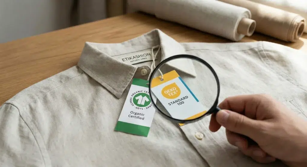chemise etikashion étiquette labels éthiques