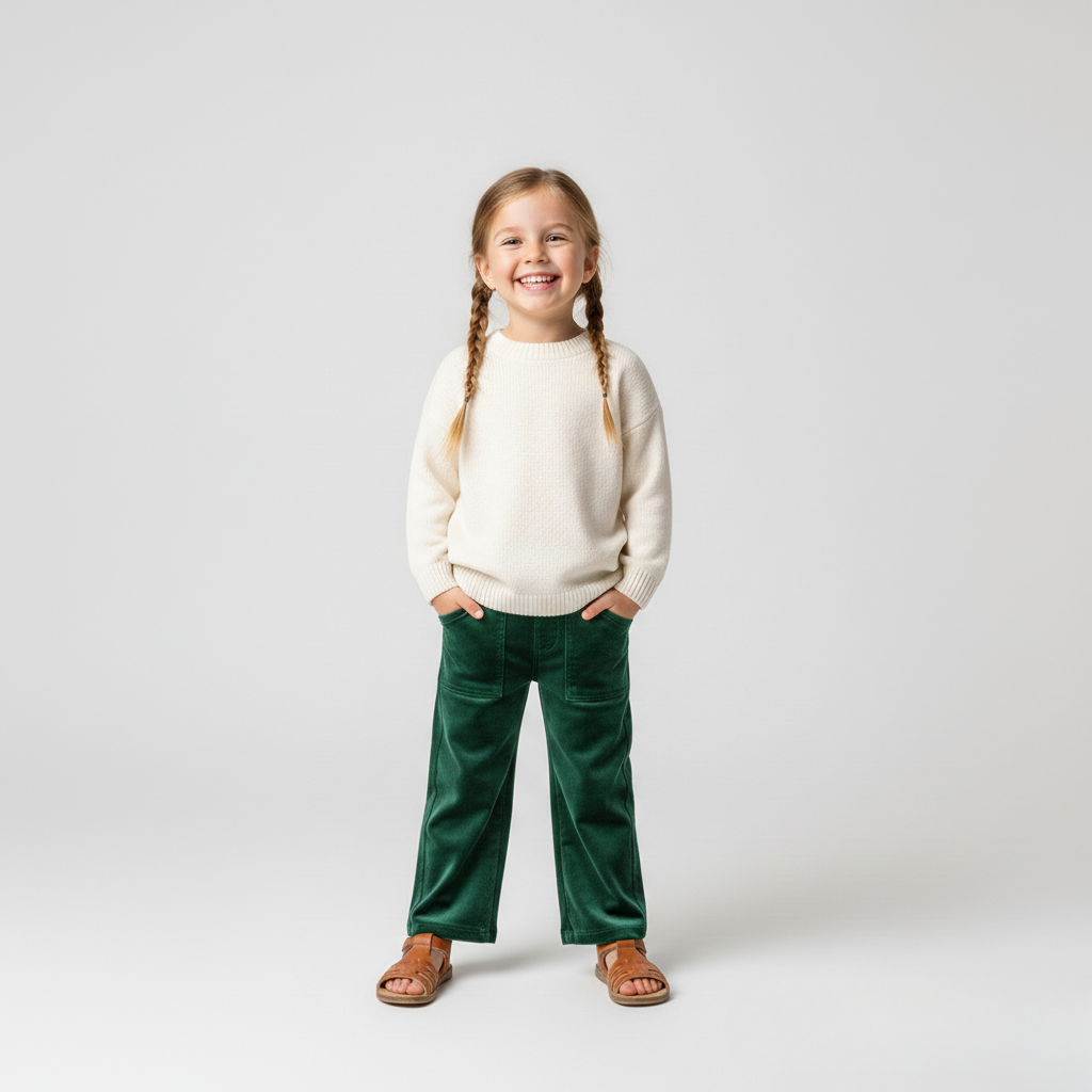 Etikashion 2 pull blanc écoresponsable fille confortable